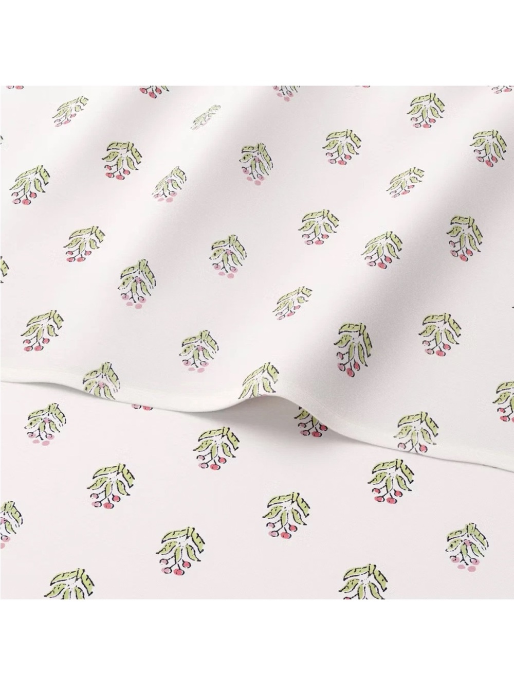 Queen 310 Thread Count Teen
Block Print Ruffle Sheet Set
Pink/Cream-Threshold - Picture 2 of 3